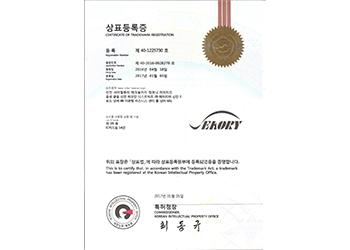 Congratulation! SEAORY trademark has been registered at the Korean Intellectual Property Office successfully in 2017.