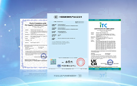 R series retransfer card printers get the product certification of CCC, FCC etc